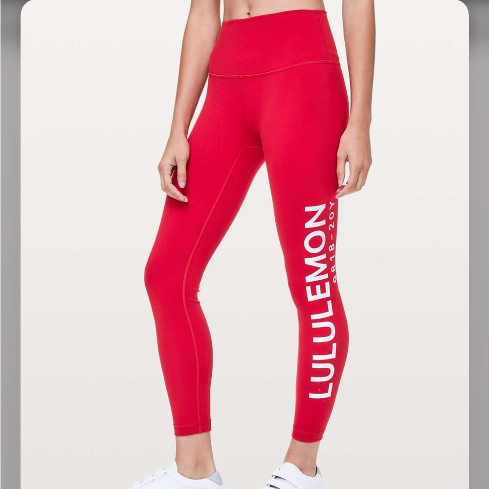 Lululemon Wunder Under Hi-Rise 7/8 Tight *20Y Collection 25"